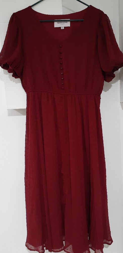 Wine colored Dress